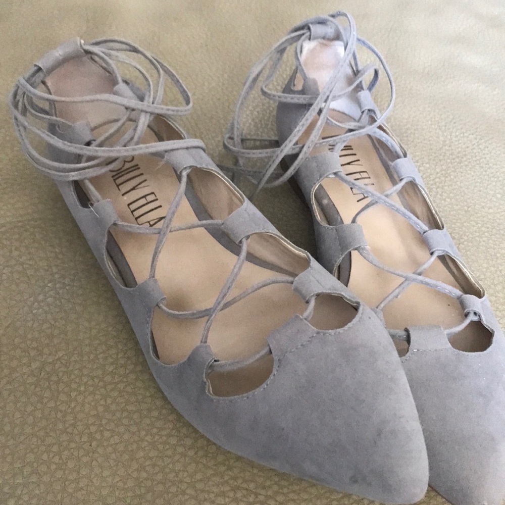 Billy Ella Lace-Up Flats